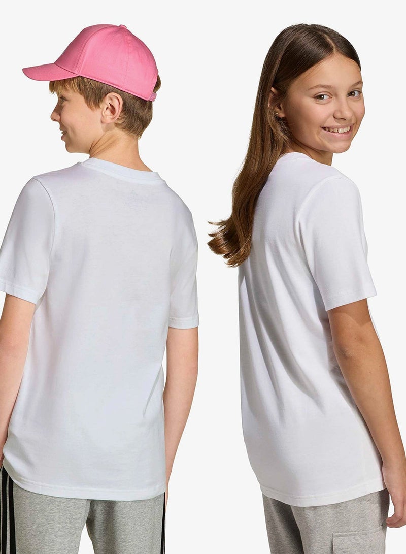 اديداس تيشيرت بطباعة جرافيك طعام الشباب - Image 2